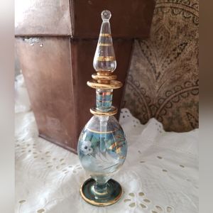 Glass perfume bottle vintage